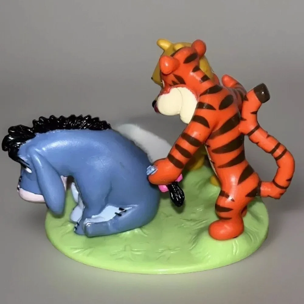 WINNIE THE POOH, TIGGER , EEYORE FIGURINE CAKE TOPPER PARTY SUPPLIES DECOR